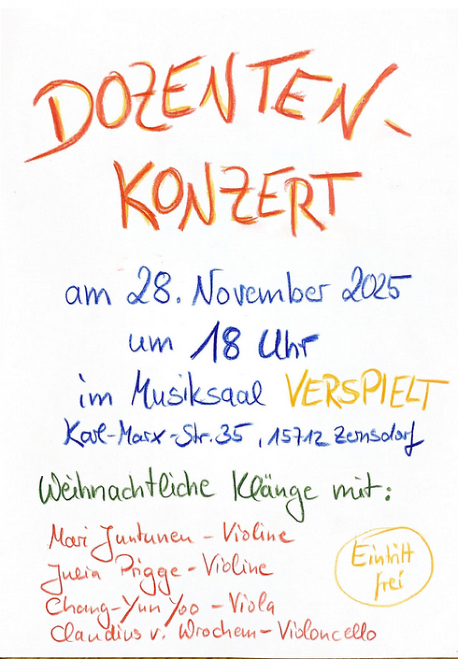 Dozentenkonzert
